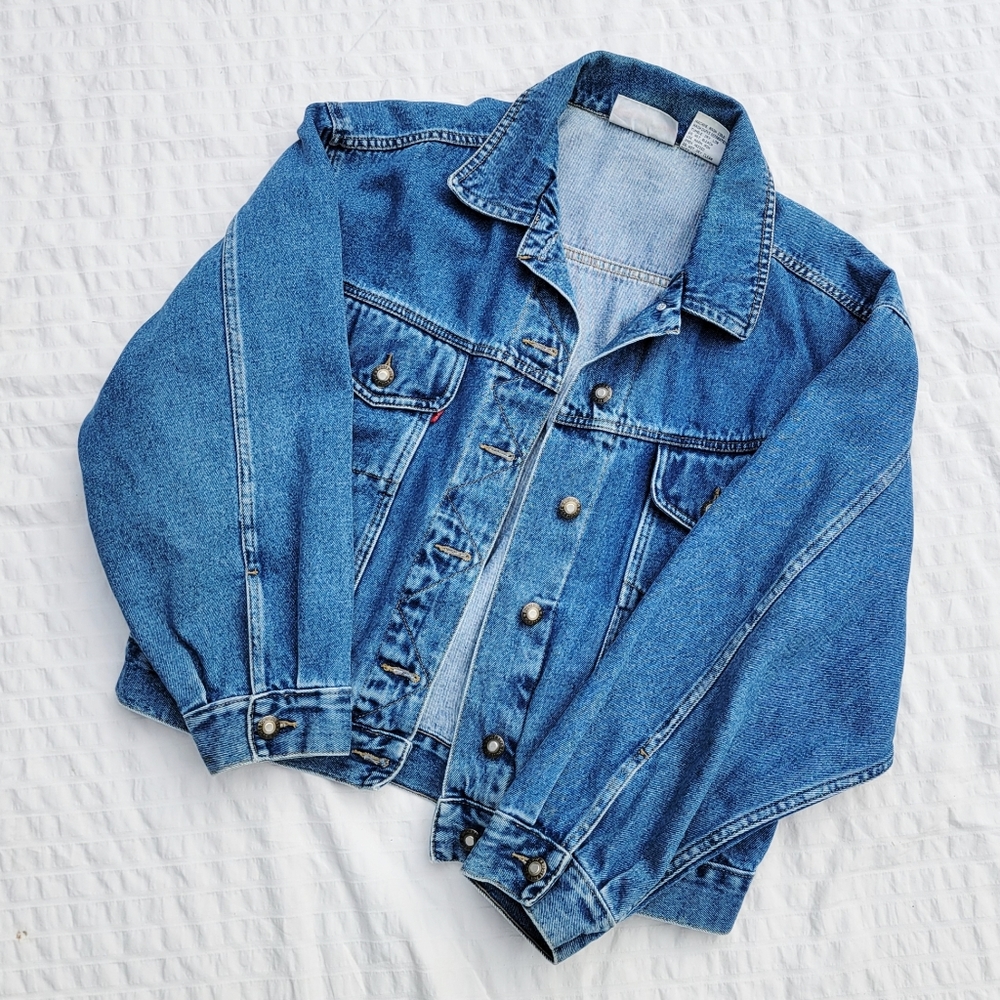 Vintage Mid Wash Denim Jacket